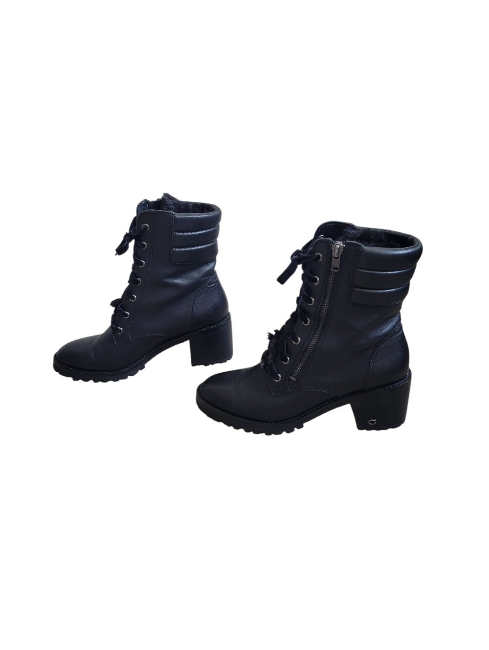 Coach Leather Jenna Boots - Picture 6 of 10